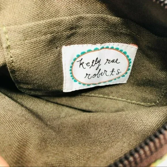 Demdaco Kelly Rae Roberts Clutch Wristlet Shine Brightly Small Zipper Handle Art - Picture 6 of 12